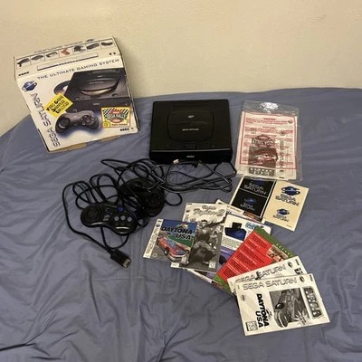 Sega Saturn Console Bundle Sega Rally Edition ****READ**** UNTESTED**** - Image 1 of 4