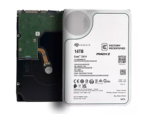 Seagate Exos 2x14 Mach2 14TB 7200RPM SATA6Gb/s 3.5 Enterprise HDD ST14000NM0121 - Picture 1 of 6