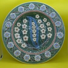 decorative Ceramic Plate high relief flowered pattern, mothers day