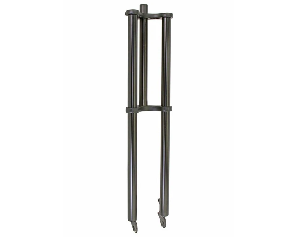 Black Bicycle 1-1/8" Threadless Triple Tree Fork 30" long DISC Tab - Image 1 of 1