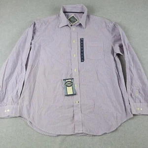 Consensus Classics Shirt Mens XL Carbon Peached Pocket Button Up Long Sleeve NWT - Picture 1 of 6