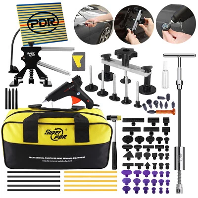 PDR 73PCS Car Dent Puller Repair Paintless Hammer Kit Removal Hail Lifter Tool - Image 1 of 4