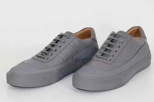 Zapatillas HUGO BOSS, Mod. Eclipse_Tenn_ltRW, talla 44 / EE. UU. 11 / REINO UNIDO 10, gris oscuro - Imagen 1 de 10