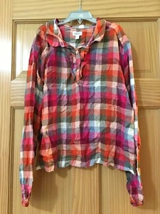 NWT Gymboree Plaid shirt Top Girls 14 - Picture 1 of 1
