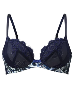 ~RRP £35 BNWT Gossard Lingerie Diana Non Padded Plunge Bra 13425 stretch satin - Picture 1 of 2