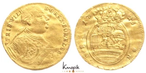 Brandeburgo-Prusia, Federico Guillermo I, ducado 1725 IGN, Berlín, 3,45 g., ORO - Imagen 1 de 1