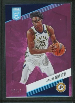 2022-23 JALEN SMITH 12/17 PANINI DONRUSS ELITE TMALL PURPLE - Image 1 of 2