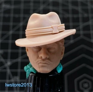 1:6 1:12 1:18 Hat Man Head Sculpt For 12" 6" 3.75" Male Action Figure Body Toys - Picture 1 of 2