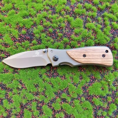 Supervivencia al aire libre, caza, pesca, tácticas de camping, cuchillo de fruta plegable afilado Foto 1 de 4