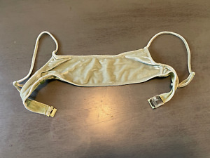 gree shiny TRIANGL  swimsuit bikini top size small