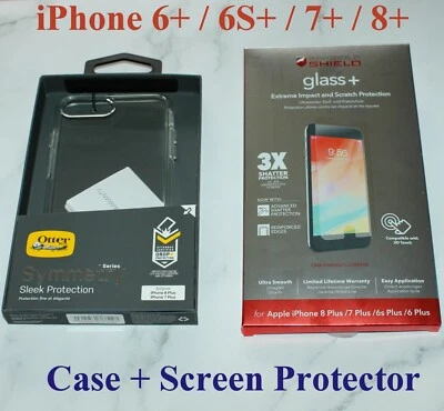 InvisibleShield Glass+ Screen Protector & Case | iPhone 6S Plus / 7 Plus/ 8 Plus - Image 1 of 4