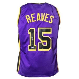 Austin Reaves Signed Los Angeles Purple Statement Edition Basketball Jersey (Bec - Picture 1 of 3