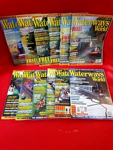 Collection WATERWAYS WORLD Magazines : Jan - Dec 2000 - 12 Issues - Picture 1 of 4
