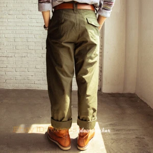 Red Tornado Retro High Waist Deck Pants British Military OG107 Loose Cargo Pants - Bild 1 von 39