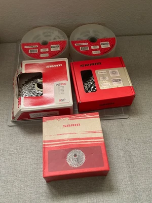 5 NEW Sram PG-990 , 950 Cassette Powerglide Cassette - Image 1 of 4