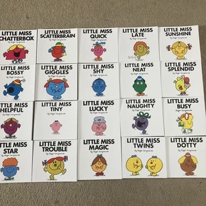 20 X Little Miss (Mr Men) Books Bundle Roger Hargreaves Busy, Neat, Naughty, Etc - Picture 1 of 7