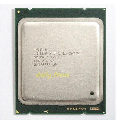 Intel Xeon E5-2687W 3.1 GHz LGA2011 8 cores 16 threads SR0KG CPU Processor 20 MB - Image 1 of 4