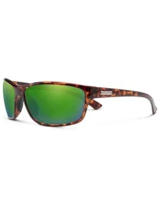 Suncloud Sentry Polarized Sunglasses Tortoise Green Mirror Lens Brand New - Picture 1 of 3