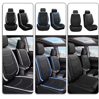 For FORD CROWN VICTORIA 98-25 Car Seat Cover 2 Seat Full Set Cover Leather Front Foto 1 de 4