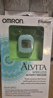 Omron Alvita Wireless Activity Tracker Bluetooth Smart HJ-327T New in box - Image 1 of 2
