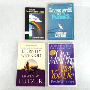 Erwin W. Lutzer Lot of 4 Christian Softcovers - Titles in Description - Bild 1 von 22