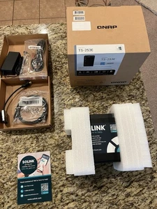 QNAP Turbo NAS TS-253E-8G Sistema di archiviazione SAN/NAS - 8 TB unità WD incluse. NUOVO! - Foto 1 di 10