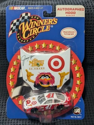 Jimmy Spencer, The Muppet Show #41 Die Cast, Winner's Circle Autographed Hood  - Image 1 of 4