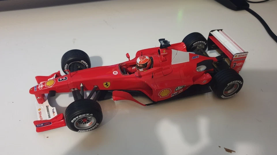 Hot Wheels Ferrari F1-2000 1/18 M.Schumacher - CHECK DESCRIPTION - Immagine 1 di 1