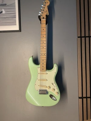 Fender Stratocaster Electric Guitar – Surf Green, Maple Neck - Image 1 of 3