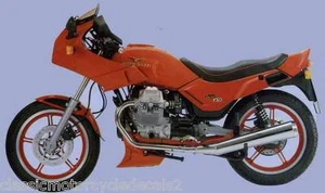 JUEGO DE CALCOMANÍAS MOTO GUZZI V75 TARGA 750 - Imagen 1 de 2