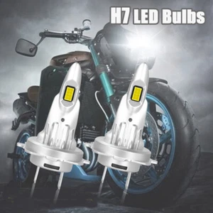 2x H7 LED Headlight Globes High Beam 70W For Ford Territory SX SY 04-11 - Picture 1 of 12