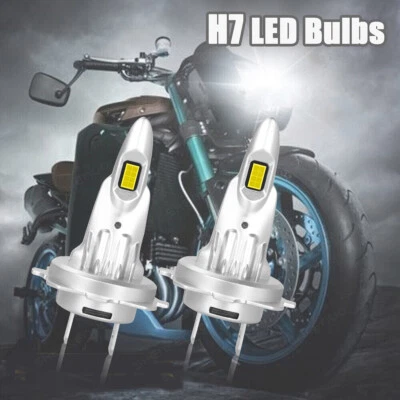 2x H7 LED Headlight Globes High Beam 70W For Ford Territory SX SY 04-11 - Image 1 of 4