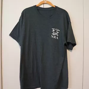Buck Wear NRA 2nd Amendment Snake Not Negotiable Guns Mens TShirt Large shirt - Picture 1 of 3
