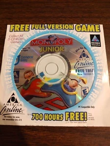 Monopoly Jr PC Spiel Free Aol Version - Bild 1 von 2