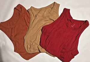 Not So Mystery Box LOT Of 3 Women's XXL 2XL Tank Tops Crew Neck A New Day - Picture 1 of 5