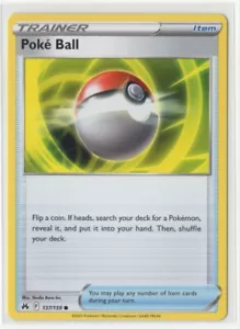 Pokemon Crown Zenith - 137/159 Poke Ball - Picture 1 of 1