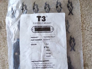 Feniex Industries - Montaje en superficie azul T3 para emergencia, 1 cuenta @c4 - Imagen 1 de 6