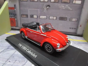 VW Volkswagen 1303 Escarabajo Cabriolet rojo 1973 Minichamps Maxichamps 1:43 - Imagen 1 de 4