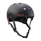 ProTec Classic Old School Helmet Skeleton Key - Black/Red