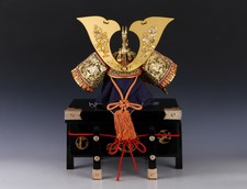 Samurai Helmet -A National Treasure Style- With A Replica Blade 龍玉