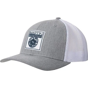 Martin Saddlery Parche de Goma Azul Marino/Blanco Gris Jaspeado/Blanco Gorra - Imagen 1 de 1