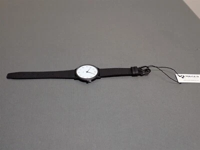NEW Projects Watches PJT-7401-40 Bodoni 40mm M&Co Black Leather Band Watch - Image 1 of 4