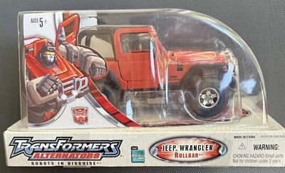 Transformers Alternators Jeep Wrangler Rollbar - Hasbro Brand New Rare - Image 1 of 3