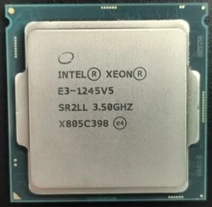 Intel Xeon E3-1245 V5 LGA-1151 CPU Processor 3.50 GHz 4-Core 8MB 80W GPU P530 - Picture 1 of 3