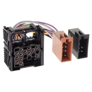 Auto Radio Iso Cavo Adattatore per BMW E30 E36 E46 E34 E39 E32 E38 E31 X5 Mini - Foto 1 di 1