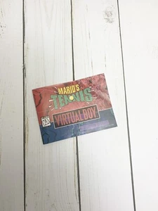 Virtual Boy Mario's Tennis Manual Only - Picture 1 of 2