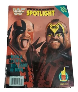 Road Warriors WWF Wrestling Spotlight #14 Magazine Legion of Doom Used Vintage - Picture 1 of 10