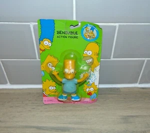 The Simpsons Bart Bendable Action Figure New 1990 - Jesco *Damaged Bubble* - Bild 1 von 13
