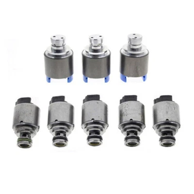 8Pcs Transmission Solenoid For BMW 5 X5 Jaguar Vanden Plas XJ8 XK8 5HP24 - Image 1 of 3