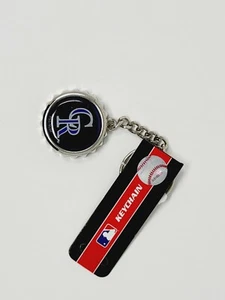 MLB Colorado Rockies Keychain with Bottle Opener Cap  - Picture 1 of 1
